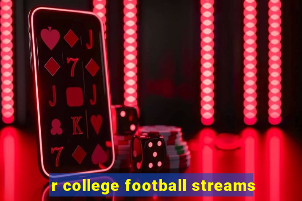 r college football streams